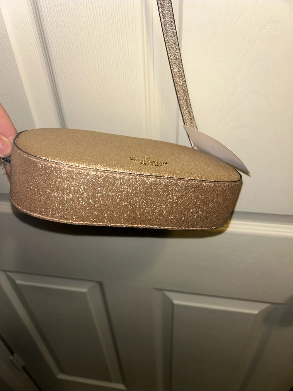 Authentic Kate Spade Glimmer Gold crossbody KE459 / Retail $299- new with tags
